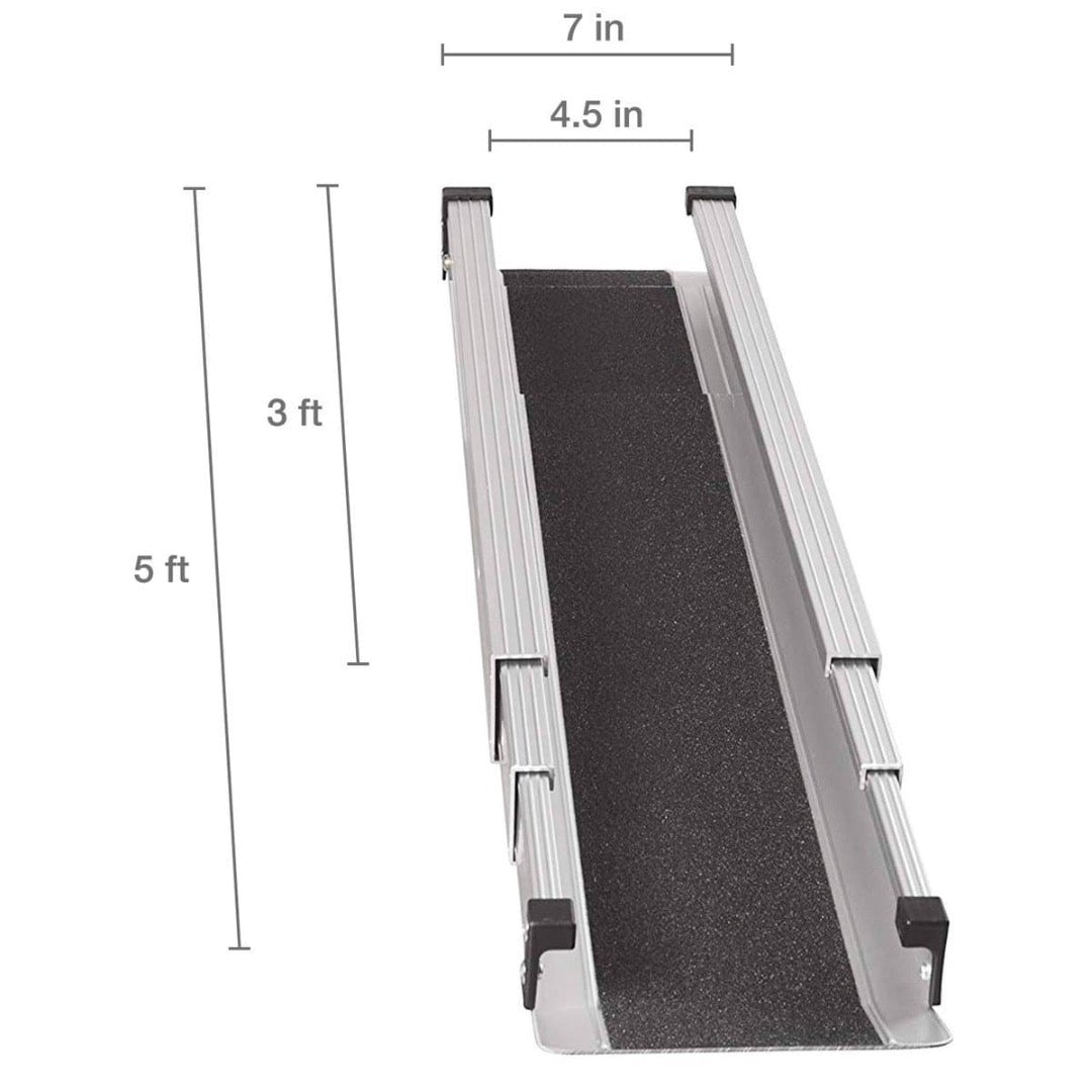 Retractable Lightweight Portable Powerchair Ramp - Robooter X40 & E60