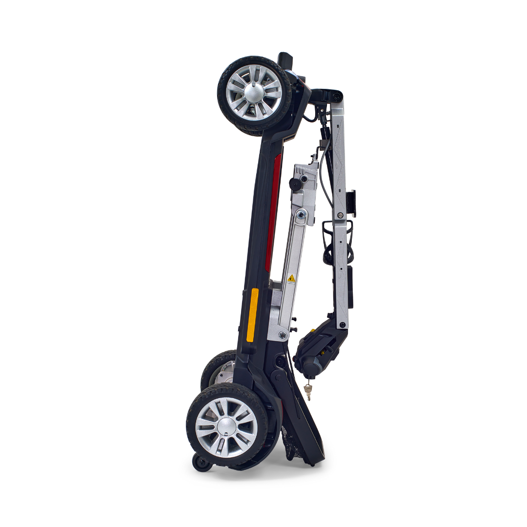Golden Buzzaround Carry-On Folding Airline Approved Travel Scooter - folded