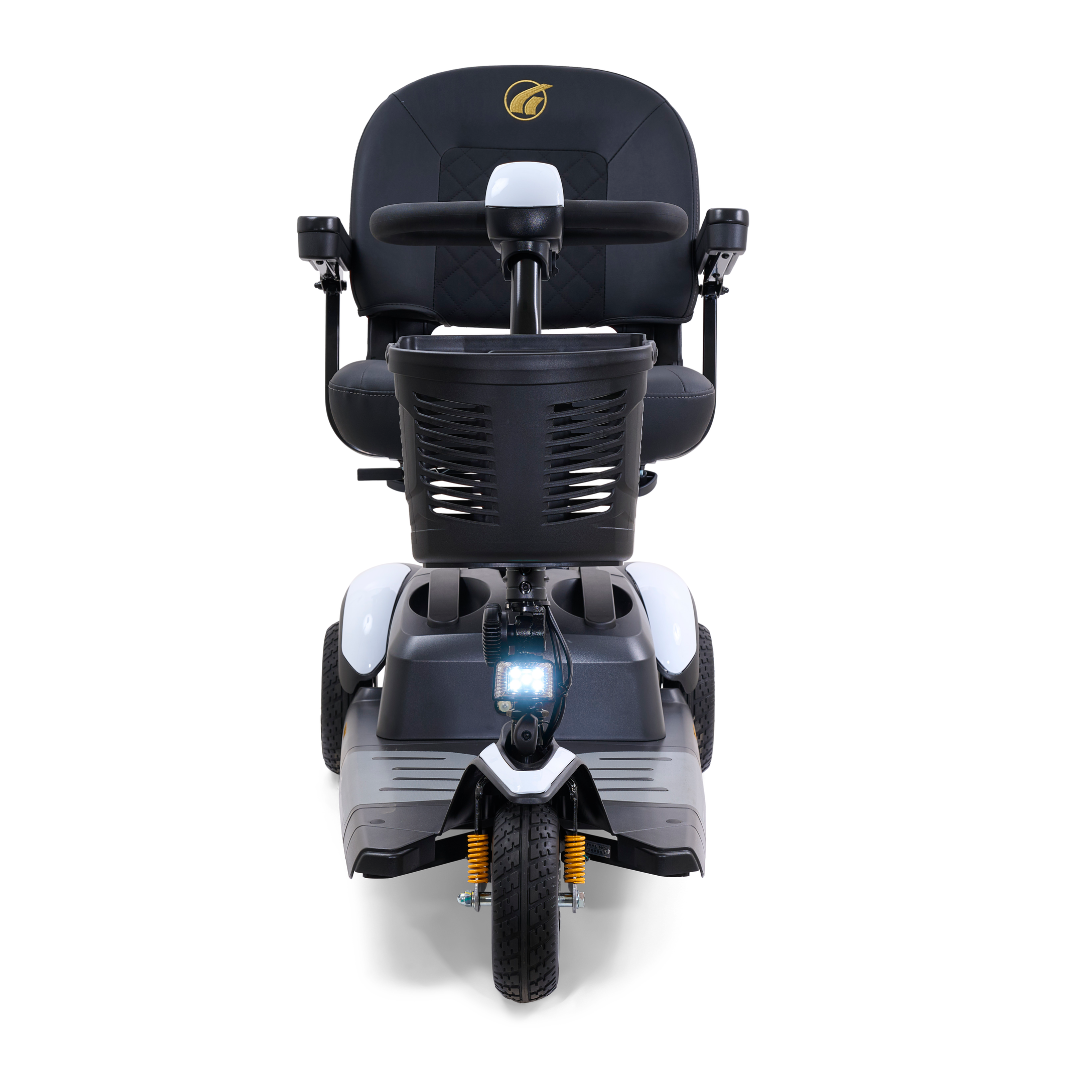 Golden GB118 BuzzAround EX 3-Wheel Long Range Travel Scooter - Crisp White front