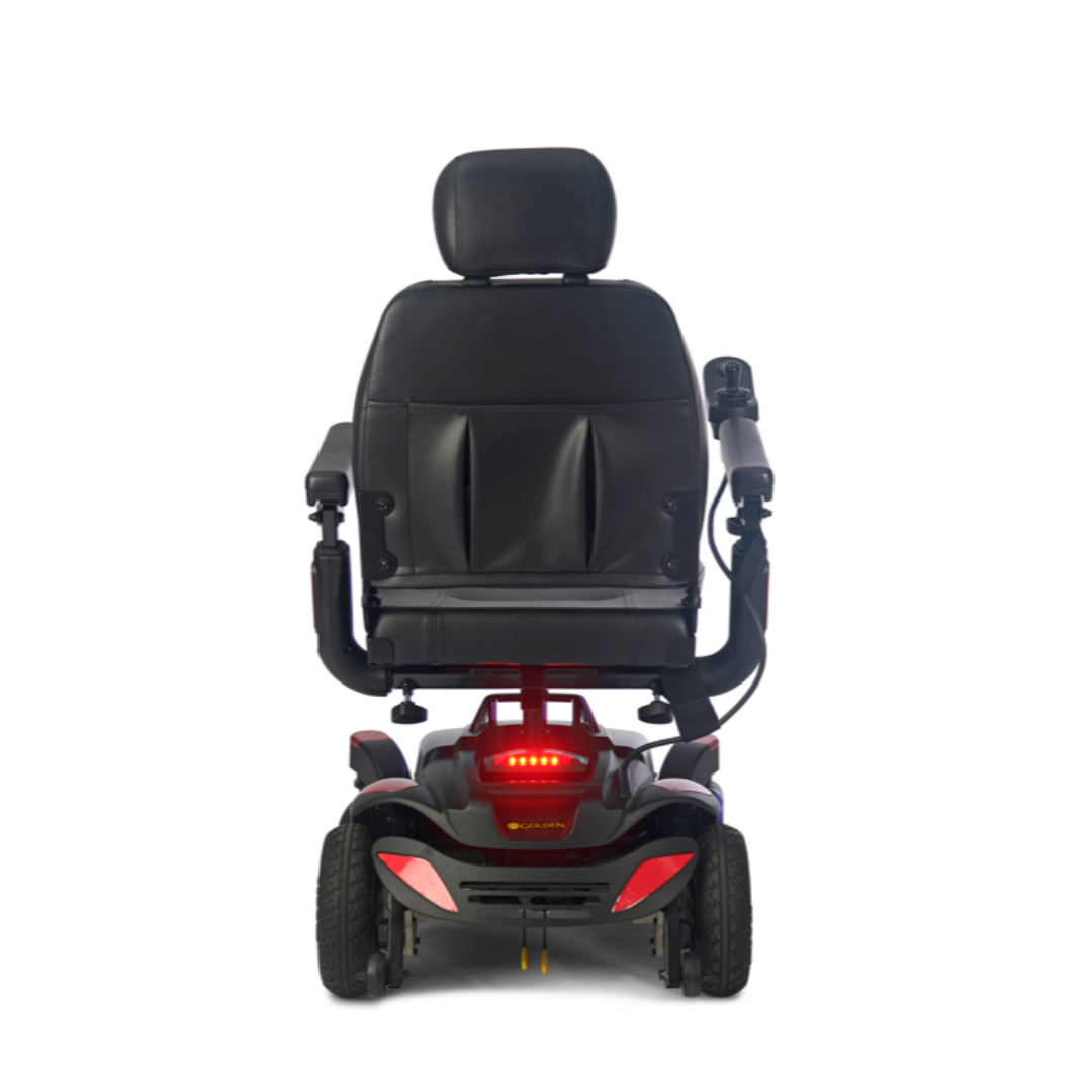 Golden Tech Buzzabout Compact Power Wheelchair with Front LED Sensor - Rear