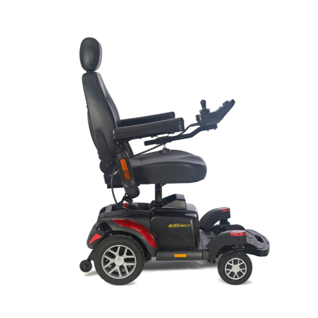 Golden Tech Buzzabout Compact Power Wheelchair with Front LED Sensor - Right