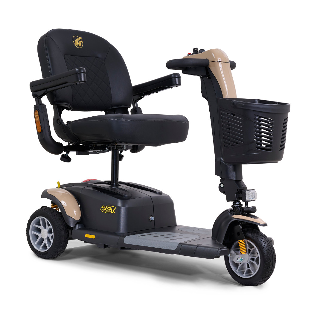 Golden Tech Buzzaround LX - Luxury 3 Wheel Portable Mobility Scooter - Senior.com Scooters