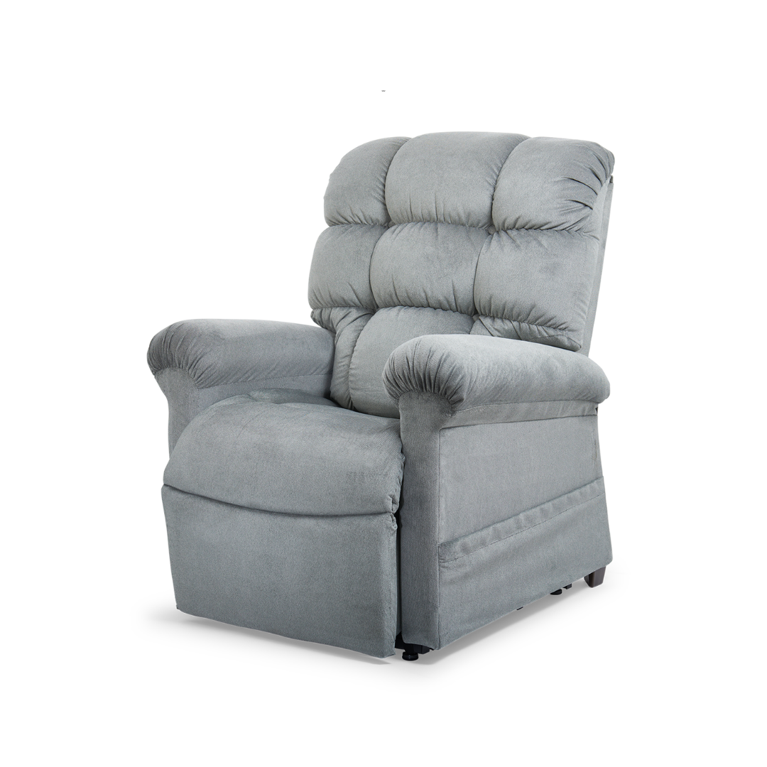 Golden Tech MaxiComfort Cloud Twilight Assisted Lift Reclining Chairs - Carbon