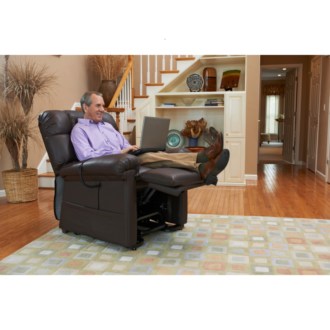 Golden Tech MaxiComfort Cloud Twilight Assisted Lift Reclining Chairs - being used indoor