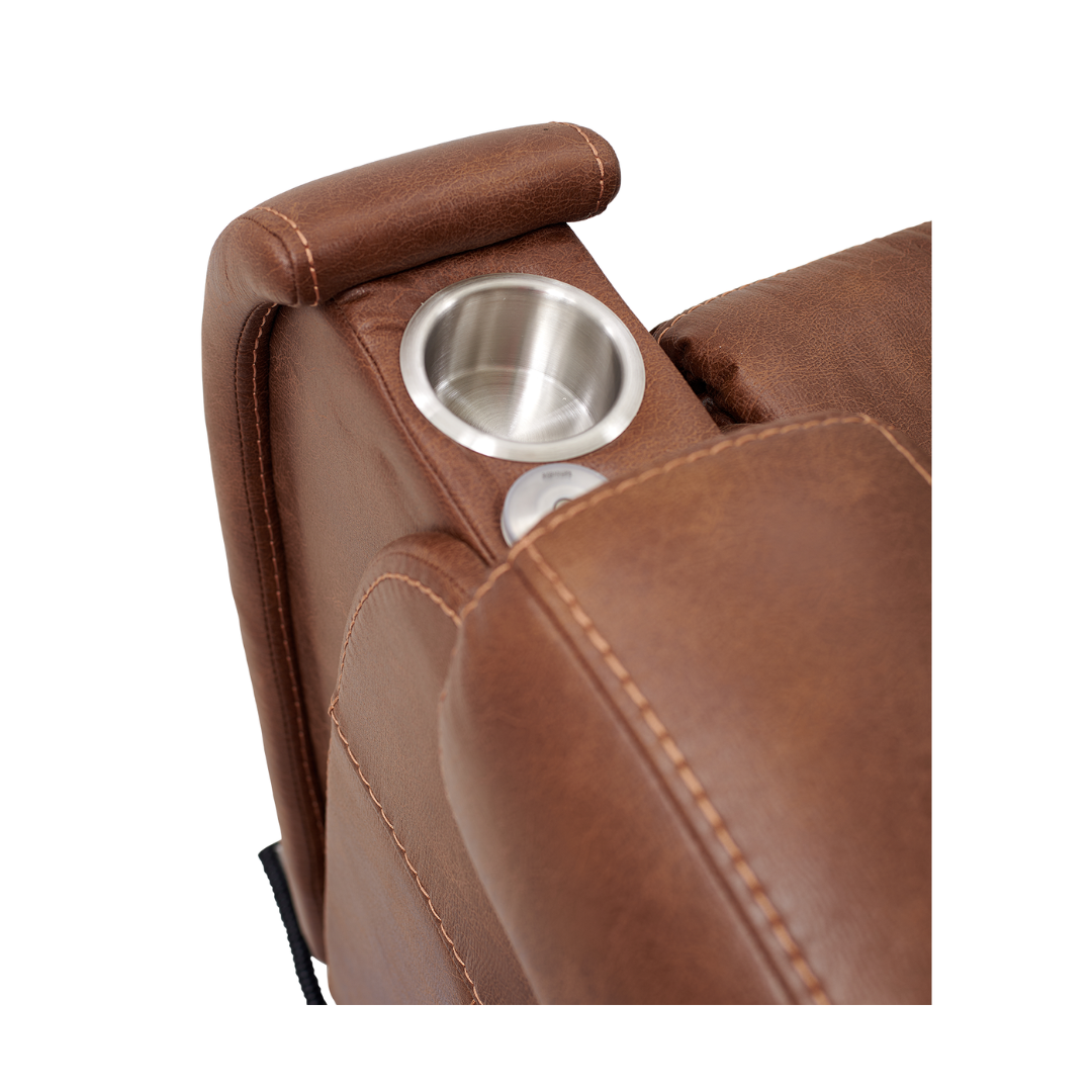 Golden Tech PR449 Titan Assisted Lift Chair Recliner with Twilight - built in cup holder