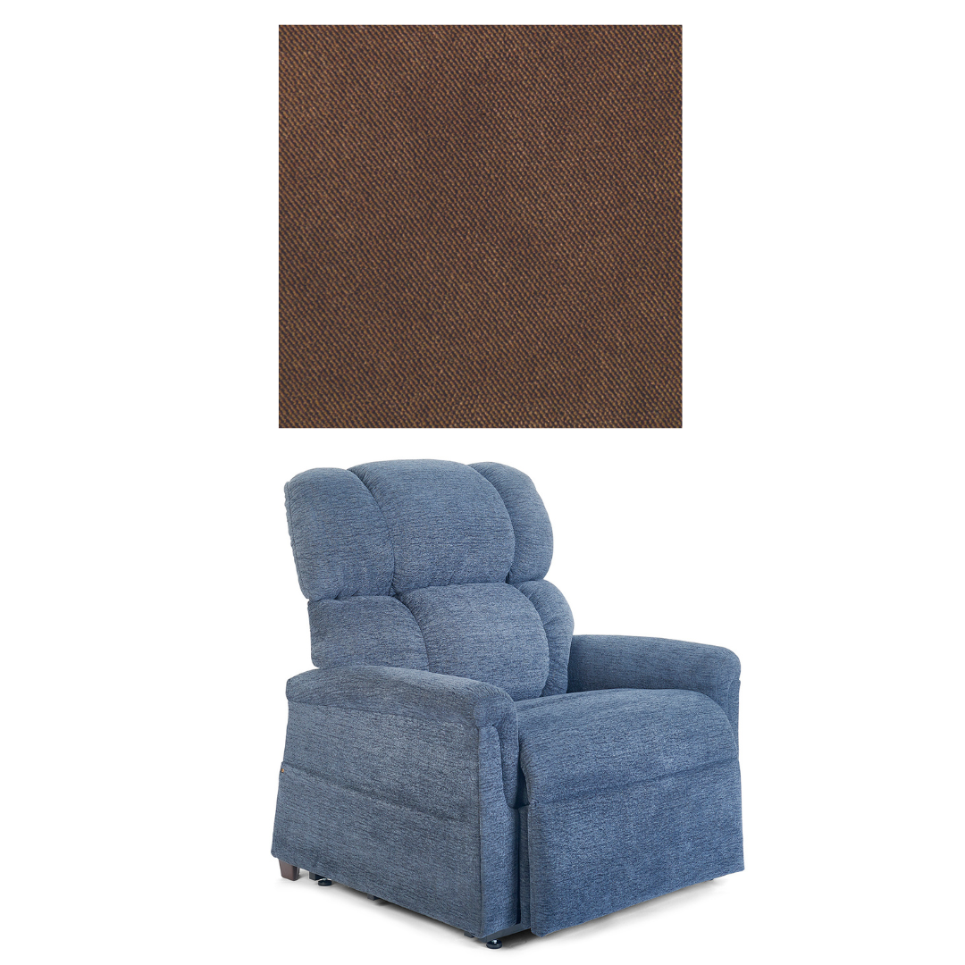 Golden Tech PR535 MaxiComforter Power Lift Recliners - Large & Tall - Hazelnut