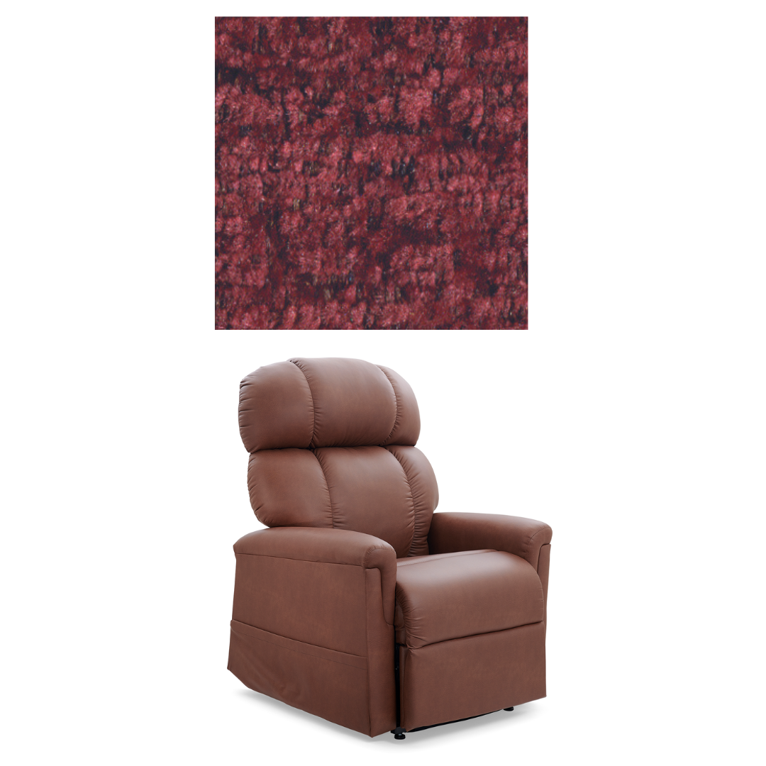 Golden Tech PR545 Recliner with Assisted Lift - Twilight & MaxiComfort Positioning - Barn
