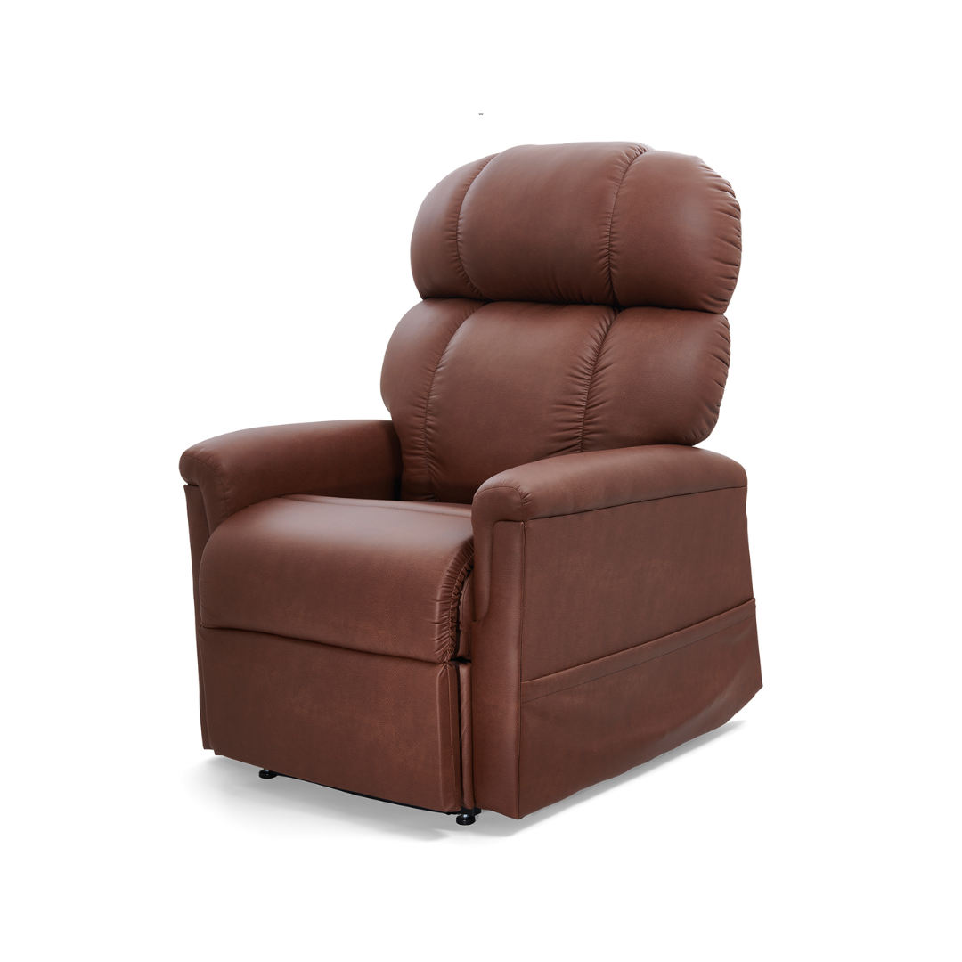 Golden Tech PR545 Recliner with Assisted Lift - Twilight & MaxiComfort Positioning - Bridle in seated position