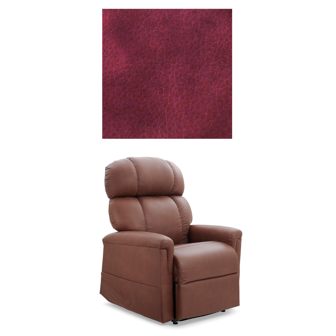 Golden Tech PR545 Recliner with Assisted Lift - Twilight & MaxiComfort Positioning - Geranium