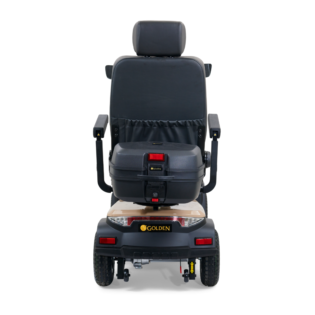 Golden Technologies Heavy Duty Golden Eagle Mobility Scooter - Desert Tan rear