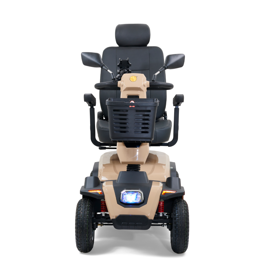 Golden Technologies Heavy Duty Golden Eagle Mobility Scooter - Desert Tan model front