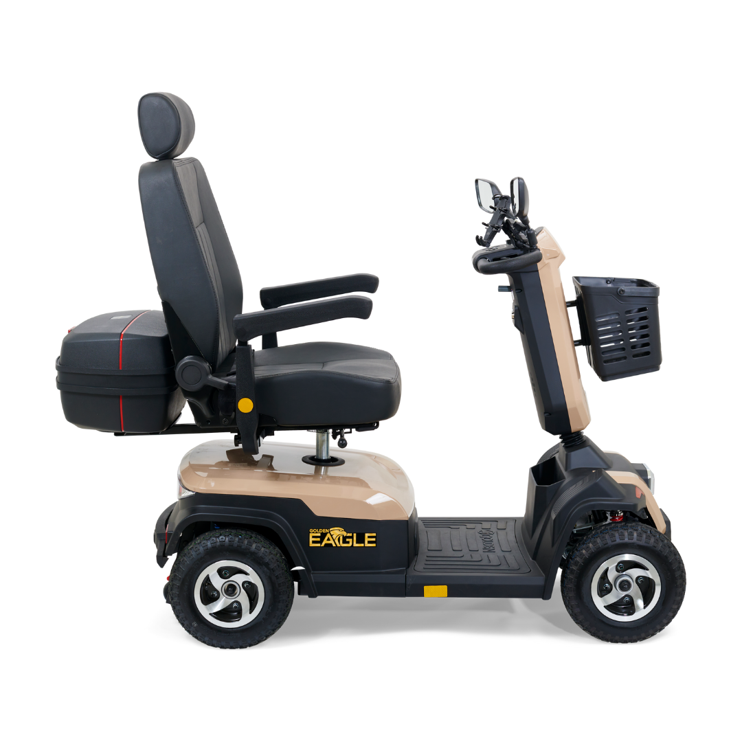 Golden Technologies Heavy Duty Golden Eagle Mobility Scooter - Desert Tan right