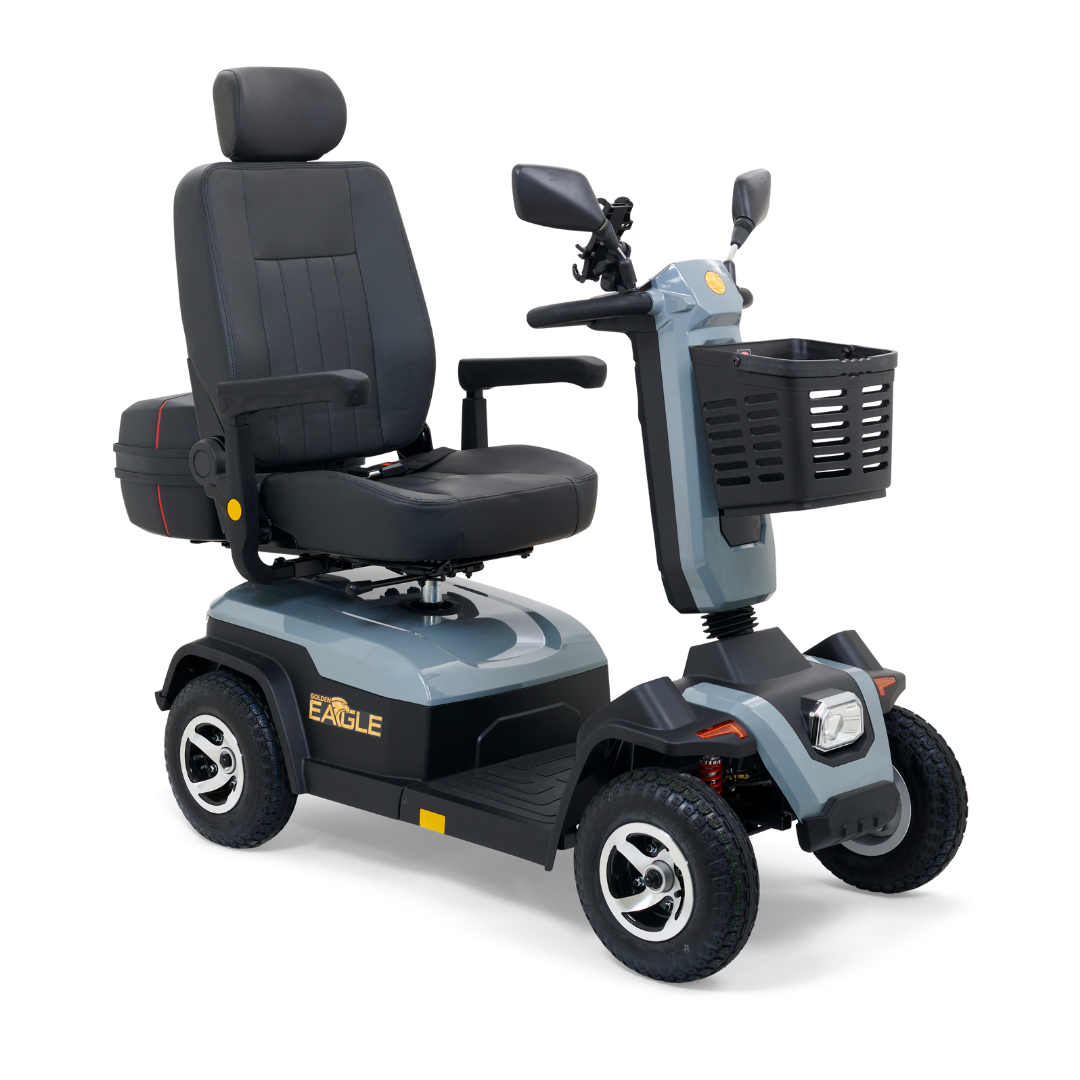 Golden Technologies Heavy Duty Golden Eagle Mobility Scooter - Stone Gray