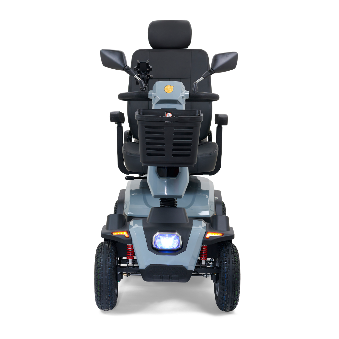 Golden Technologies Heavy Duty Golden Eagle Mobility Scooter - Stone Gray front