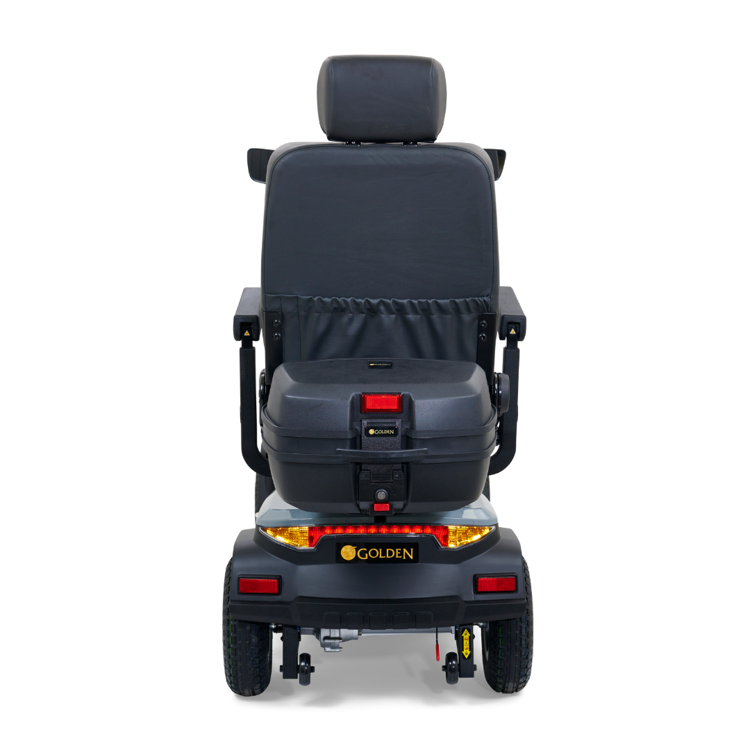 Golden Technologies Heavy Duty Golden Eagle Mobility Scooter - Stone Gray Model rear