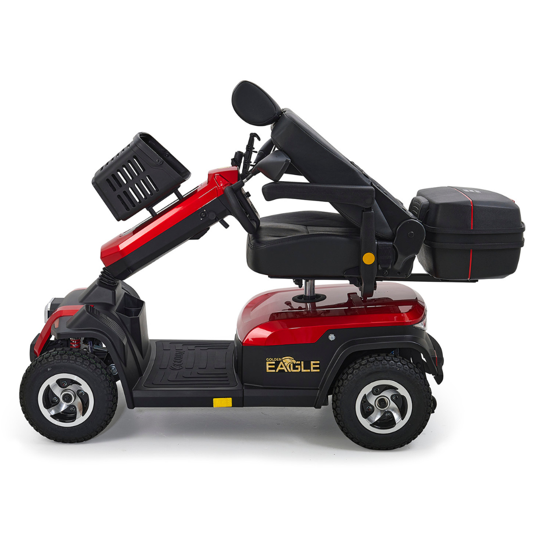 Golden Technologies Heavy Duty Golden Eagle Mobility Scooter - Folded