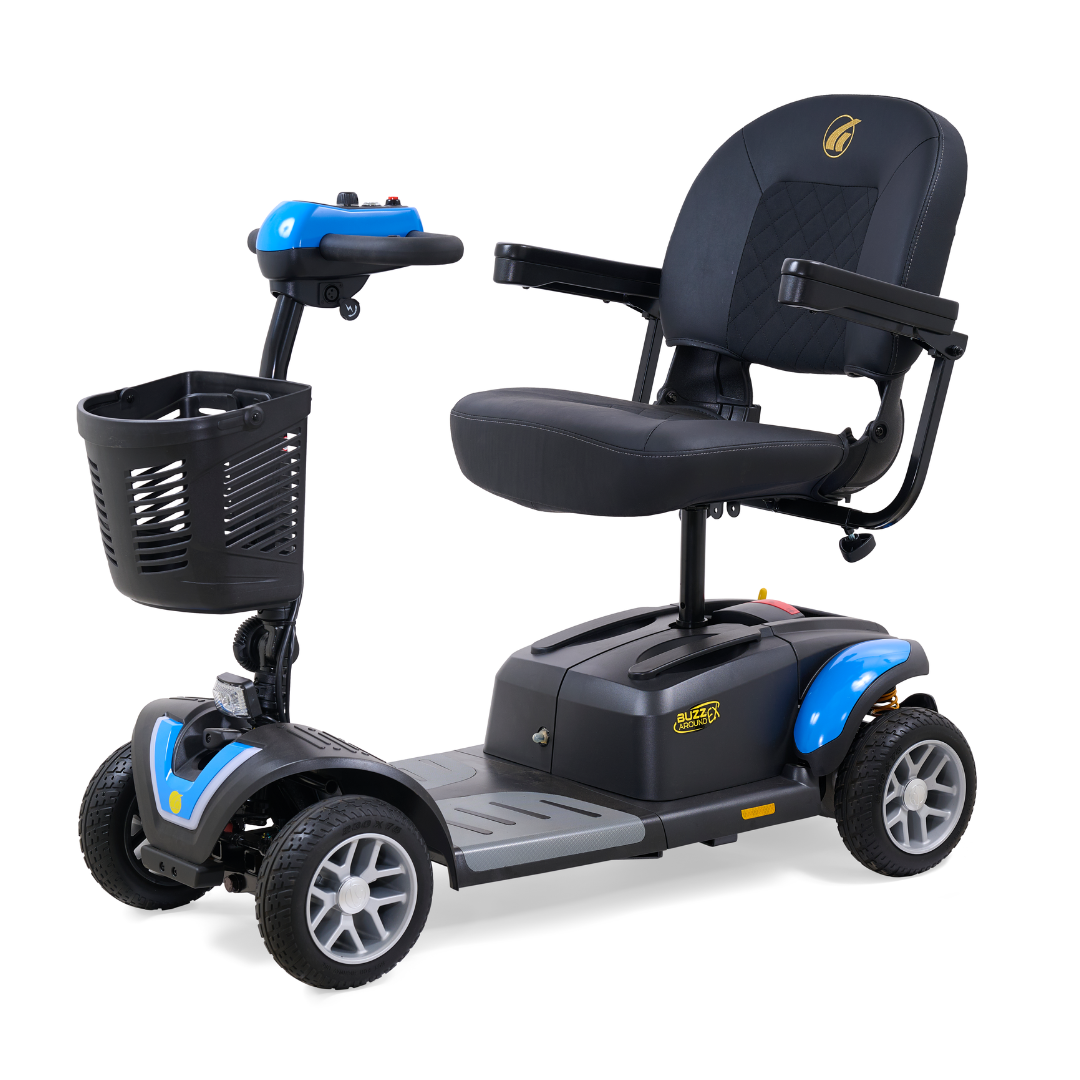 Golden GB148 BuzzAround EX 4-Wheel Long Range Travel Scooter