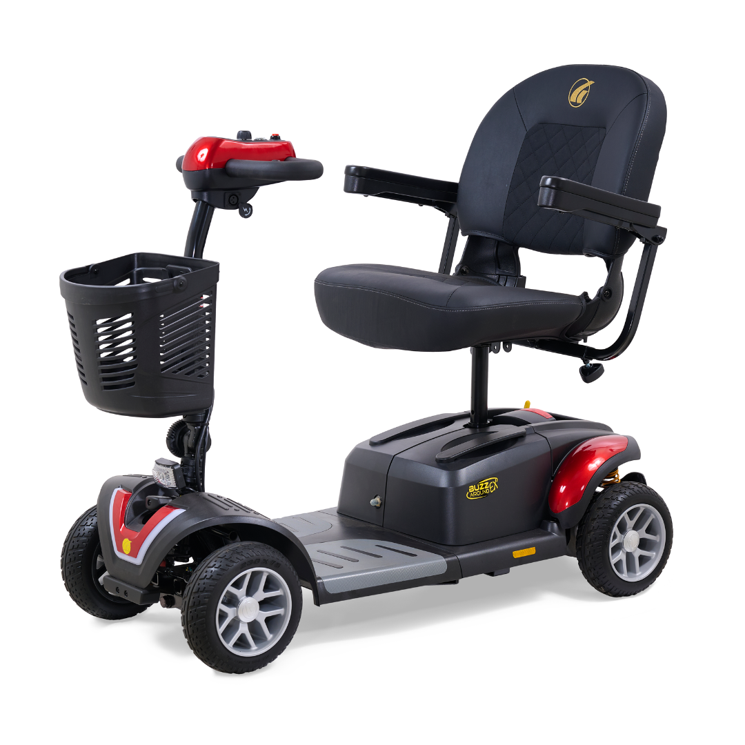 Golden GB148 BuzzAround EX 4-Wheel Long Range Travel Scooter