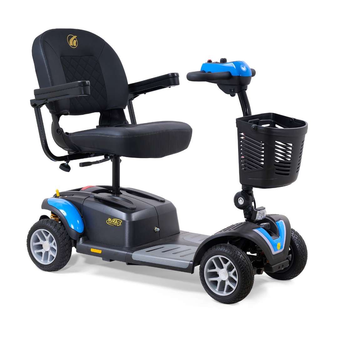 Golden GB148 BuzzAround EX 4-Wheel Long Range Travel Scooter