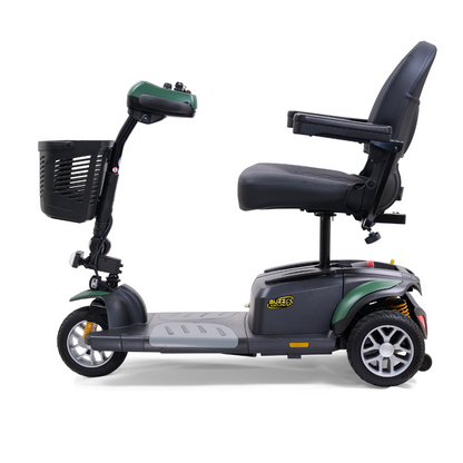 Golden GB118 BuzzAround EX 3-Wheel Long Range Travel Scooter - Army Green left