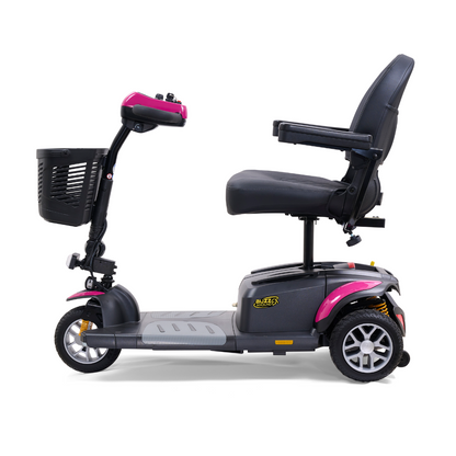 Golden GB118 BuzzAround EX 3-Wheel Long Range Travel Scooter - Orchid Pink left