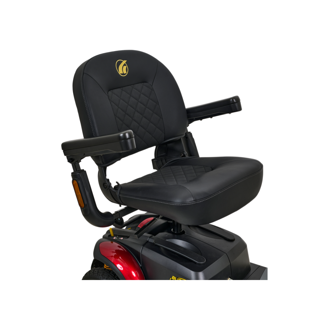 Golden Tech Buzzaround LX - Luxury 3 Wheel Portable Mobility Scooter - Captain's Seat
