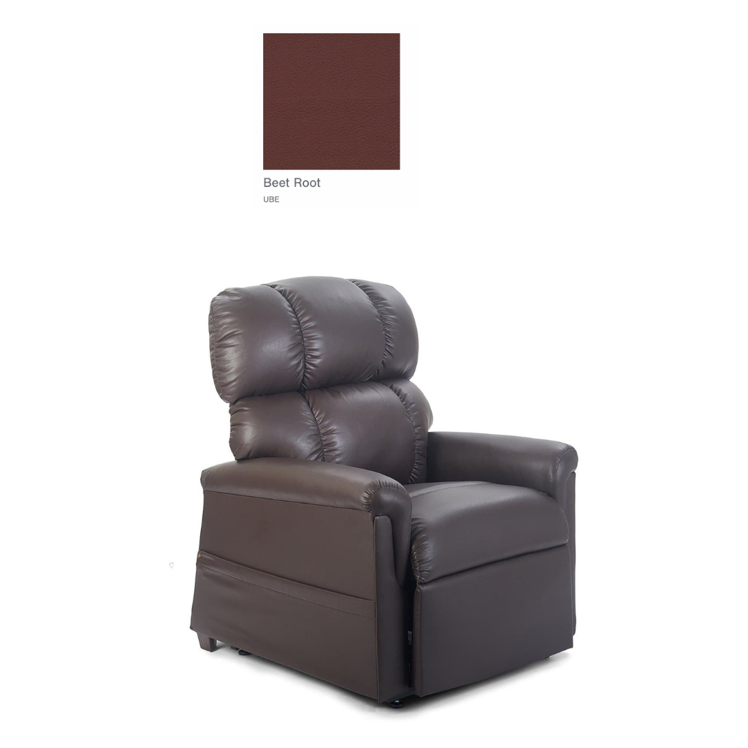 Golden Tech PR535 MaxiComforter Power Lift Recliners - Small & Medium - Beet Root