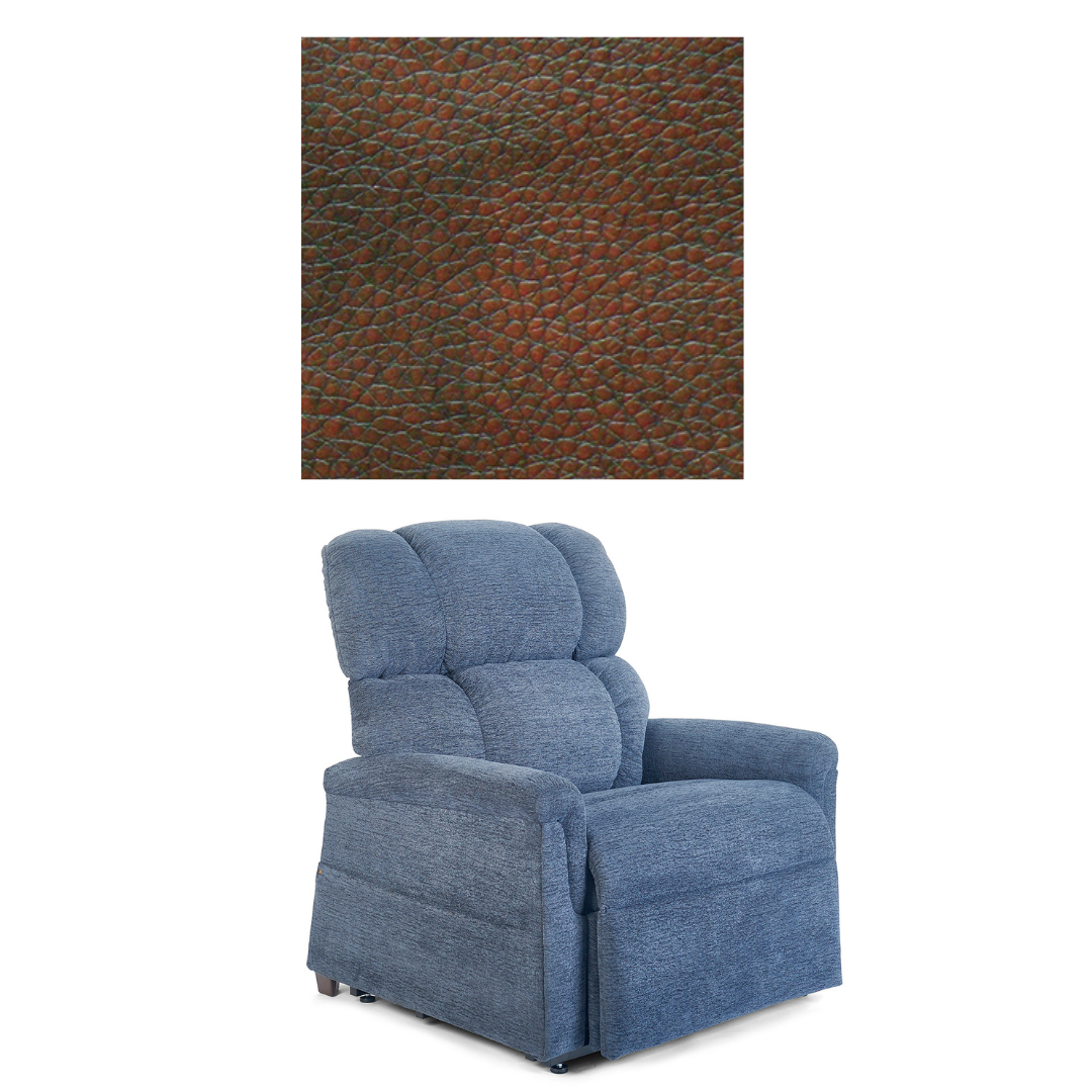Golden Tech PR535 MaxiComforter Power Lift Recliners - Small & Medium - Chestnut