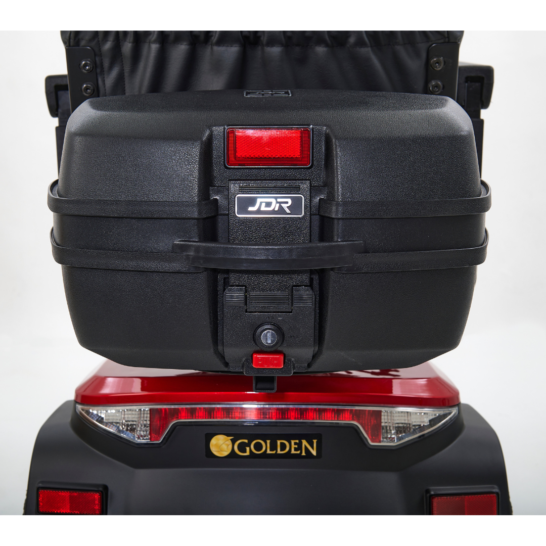 Golden Technologies Heavy Duty Golden Eagle Mobility Scooter - top box