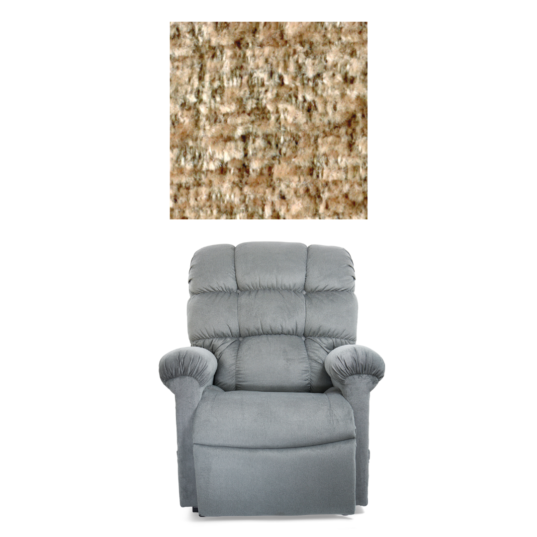 Golden Technologies PR510 MaxiComfort Cloud Series Assisted Lift Chair Recliner - Sandstorm