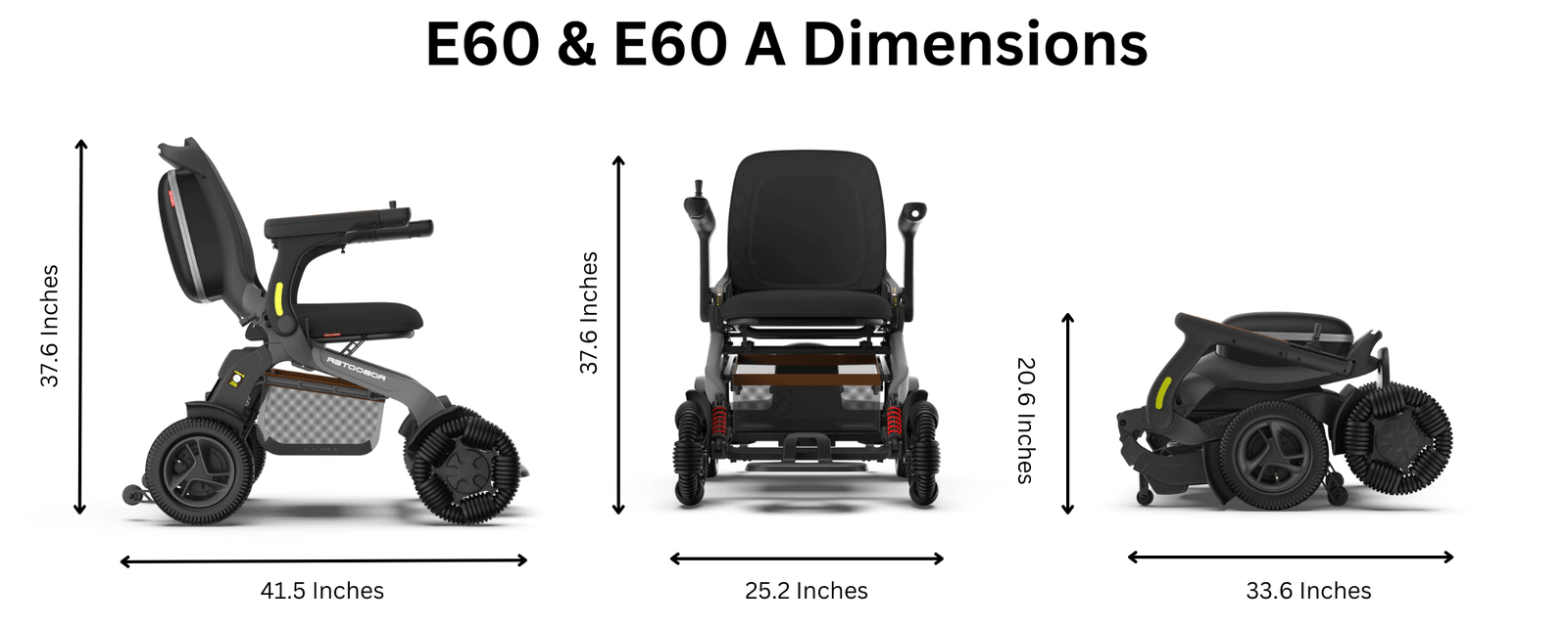 Robooter E60 Dimensions