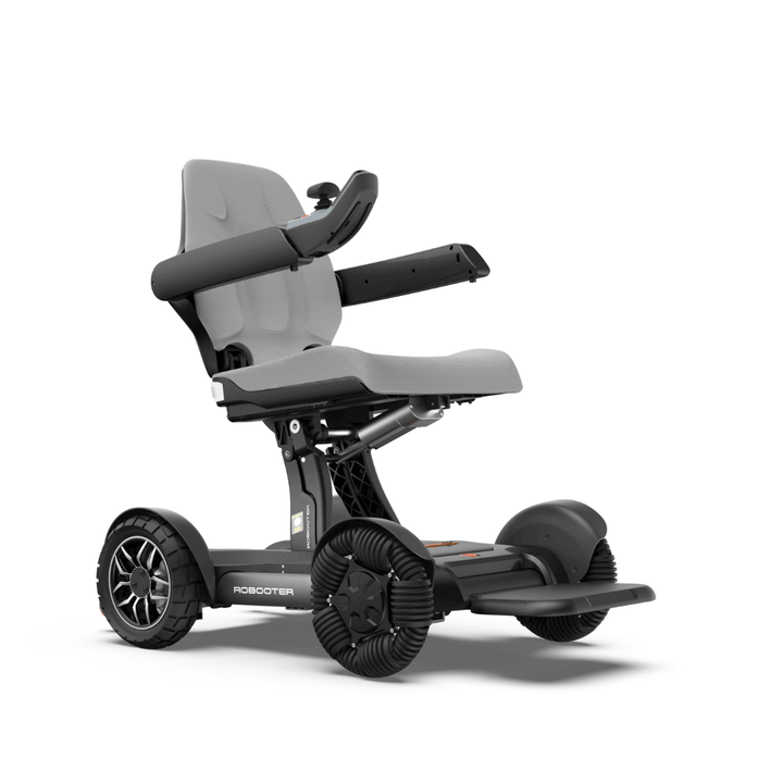 Robooter X40 Automatic Folding All-Terrain Electric Smart Wheelchair - Carbon Black