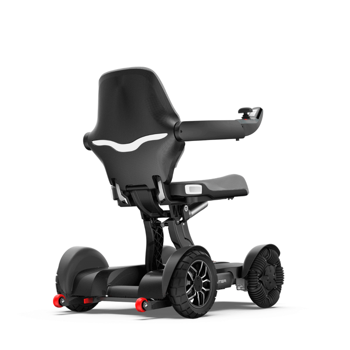 Robooter X40 Automatic Folding All-Terrain Electric Smart Wheelchair - Carbon Black rear